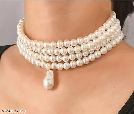 Pearl necklace for women