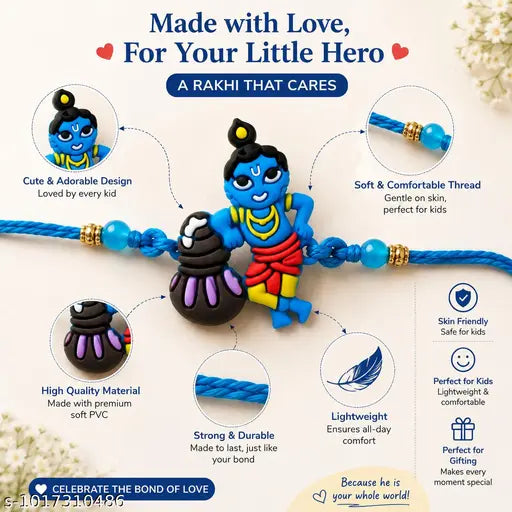 Shri Krishna rakhi for kids