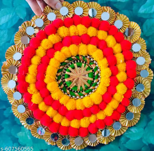 Handmade rangoli