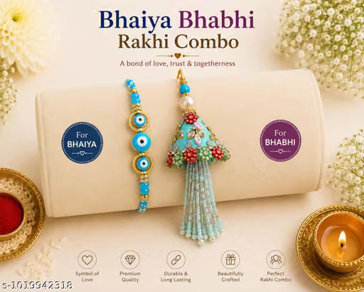 Bhaiya bhabhi rakhi combo