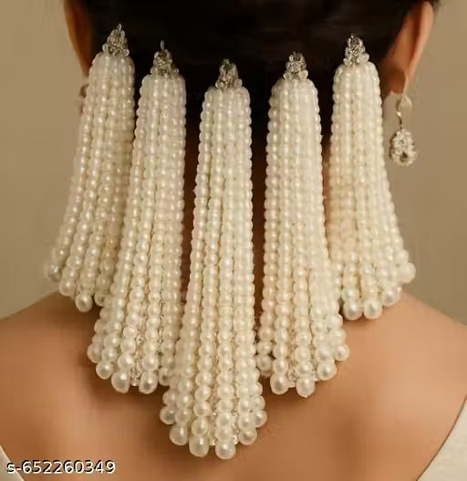 Bridal Hair bun accessories for women and girls