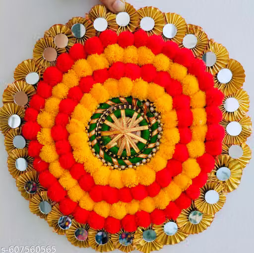 Handmade rangoli