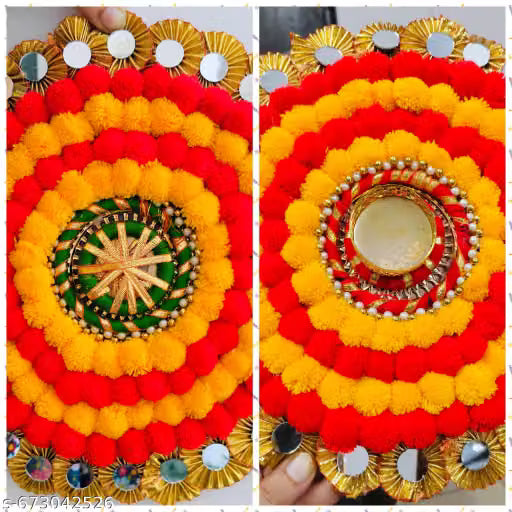 Combo of two beautiful Handmade Rangoli