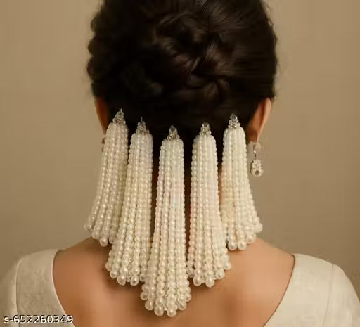 Bridal Hair bun accessories for women and girls