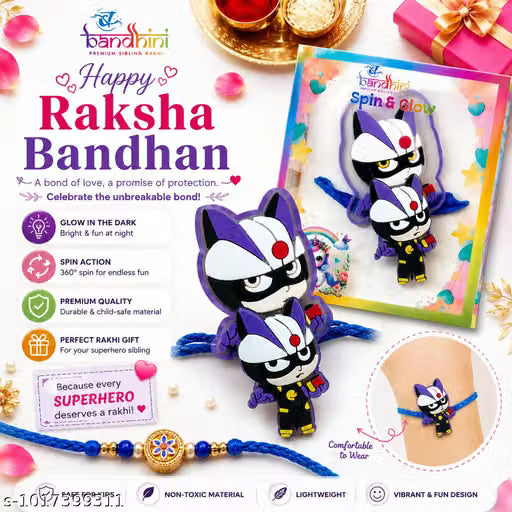 Cartoon rakhi for kids