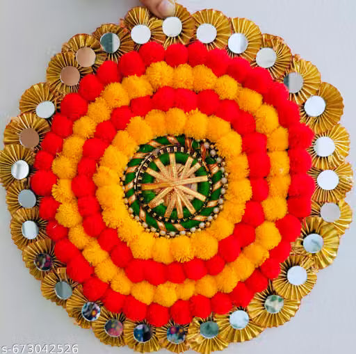 Combo of two beautiful Handmade Rangoli