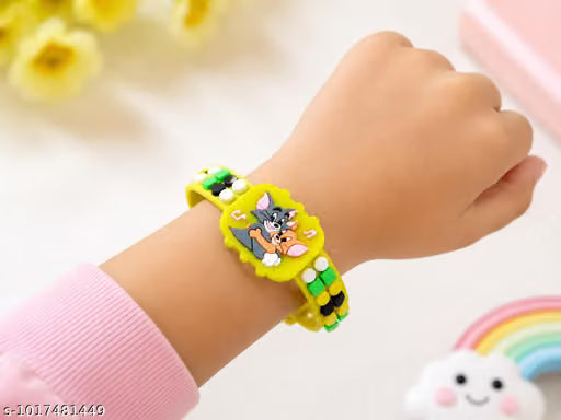 Kids rakhi with light and music