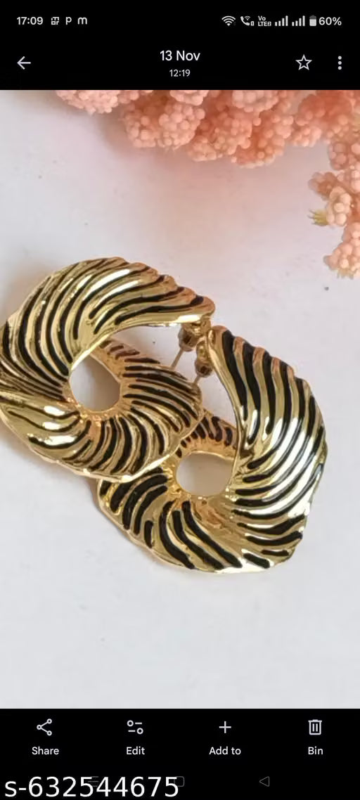 Beautiful korean earrings
