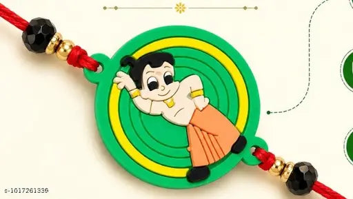 Chota Bheem cartoon rakhi for kids