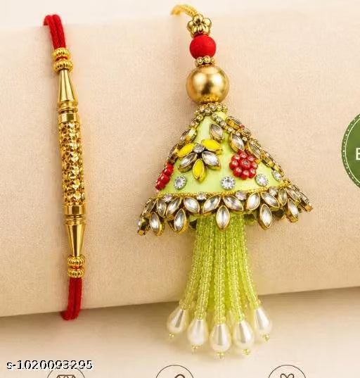 Bhaiya bhabhi rakhi combo (Multicolor)