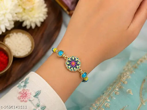 Rakhi for brother (Blue)